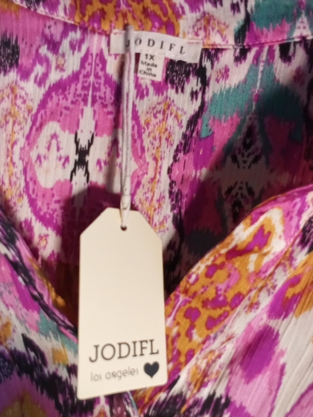 JODIFL FRONT BUTTON BLOUSE - Picture 6 of 11